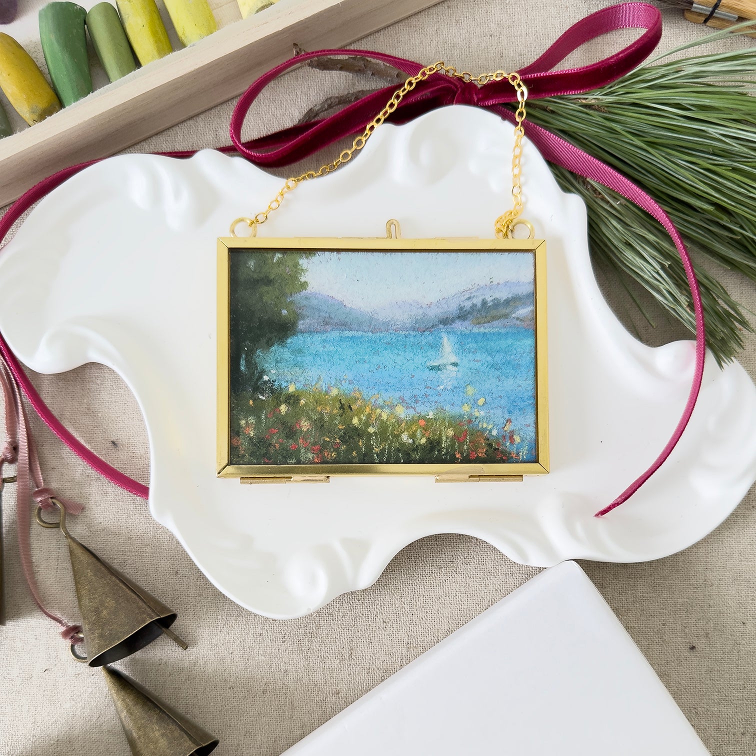 Pastel Ornament No. 1