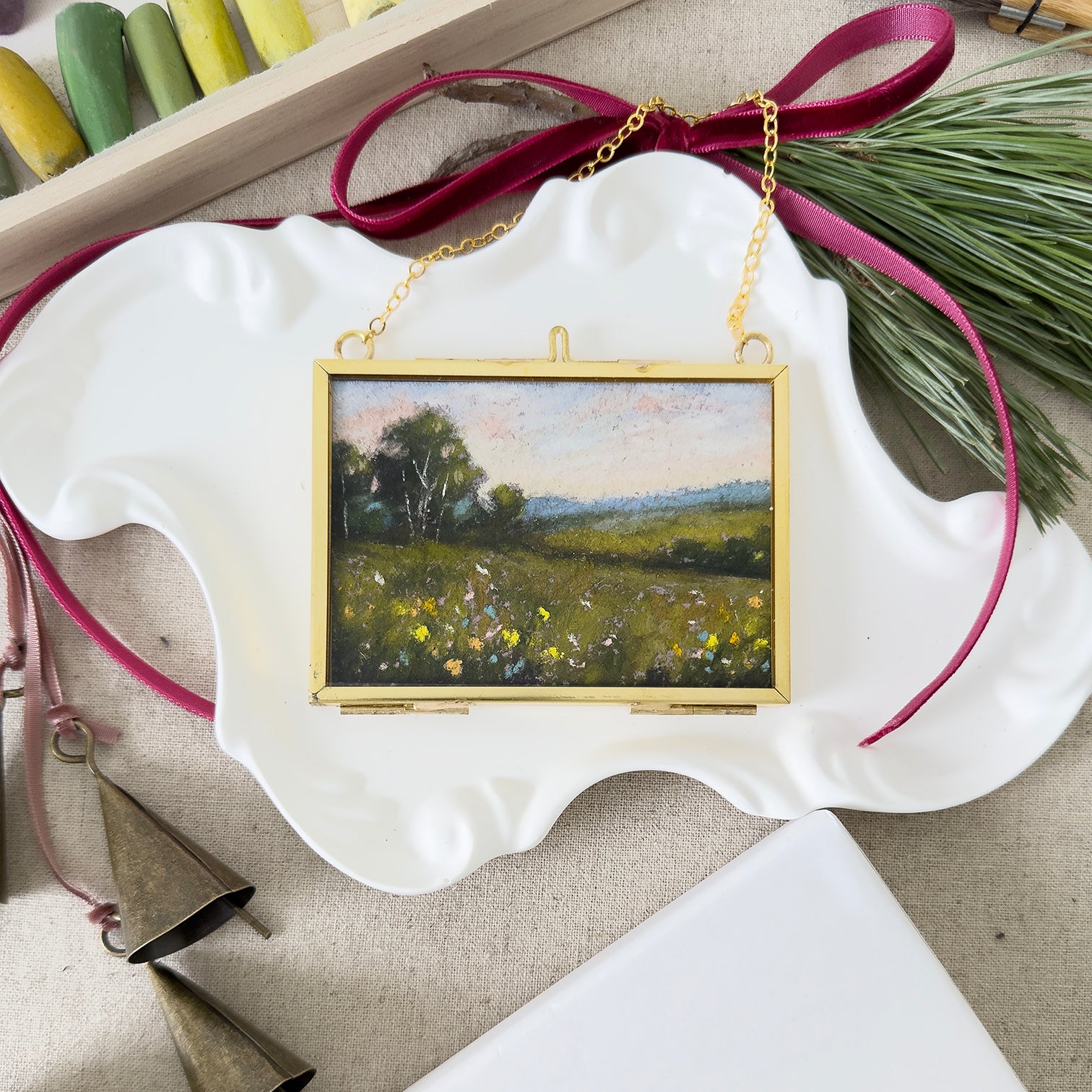 Pastel Ornament No. 15