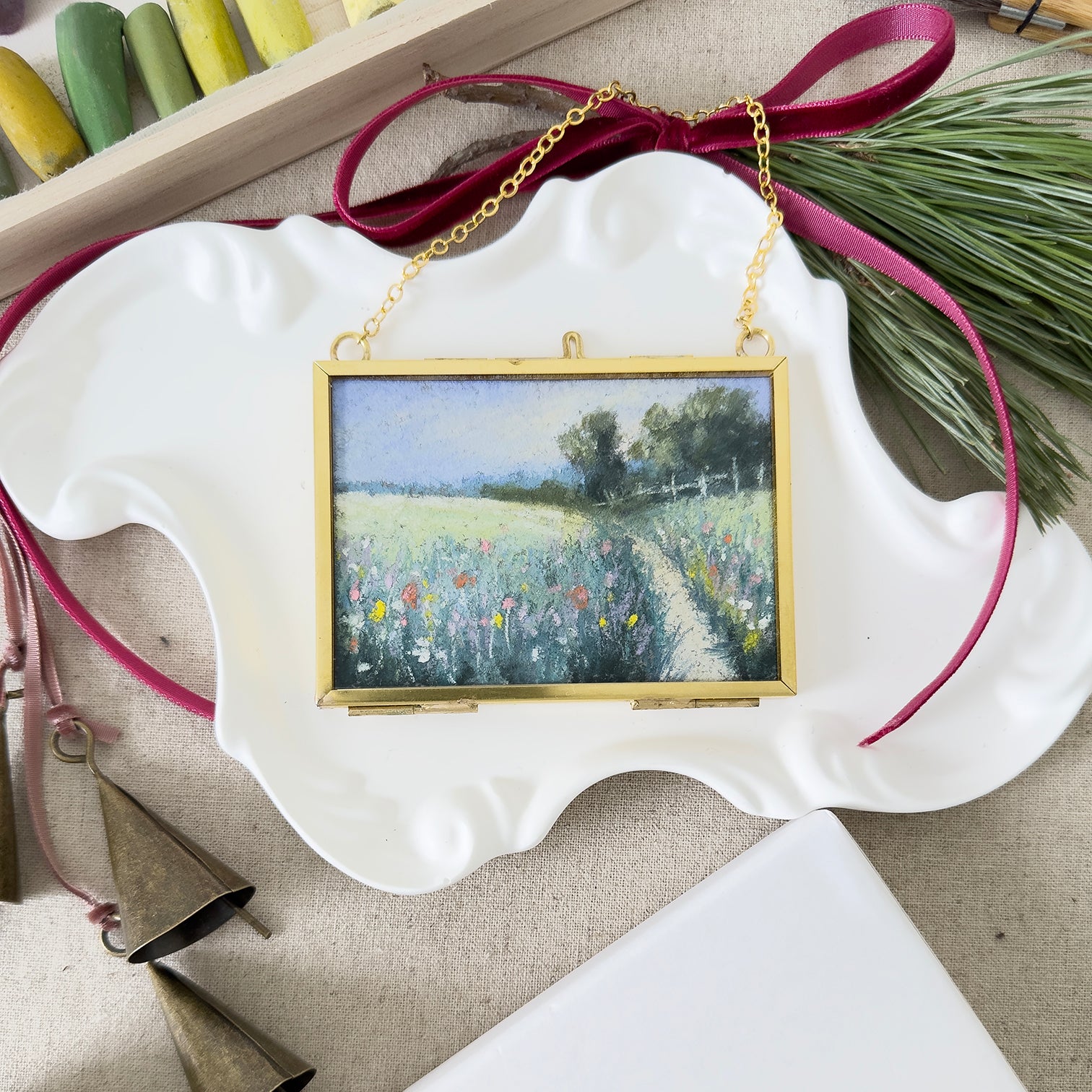 Pastel Ornament No. 14