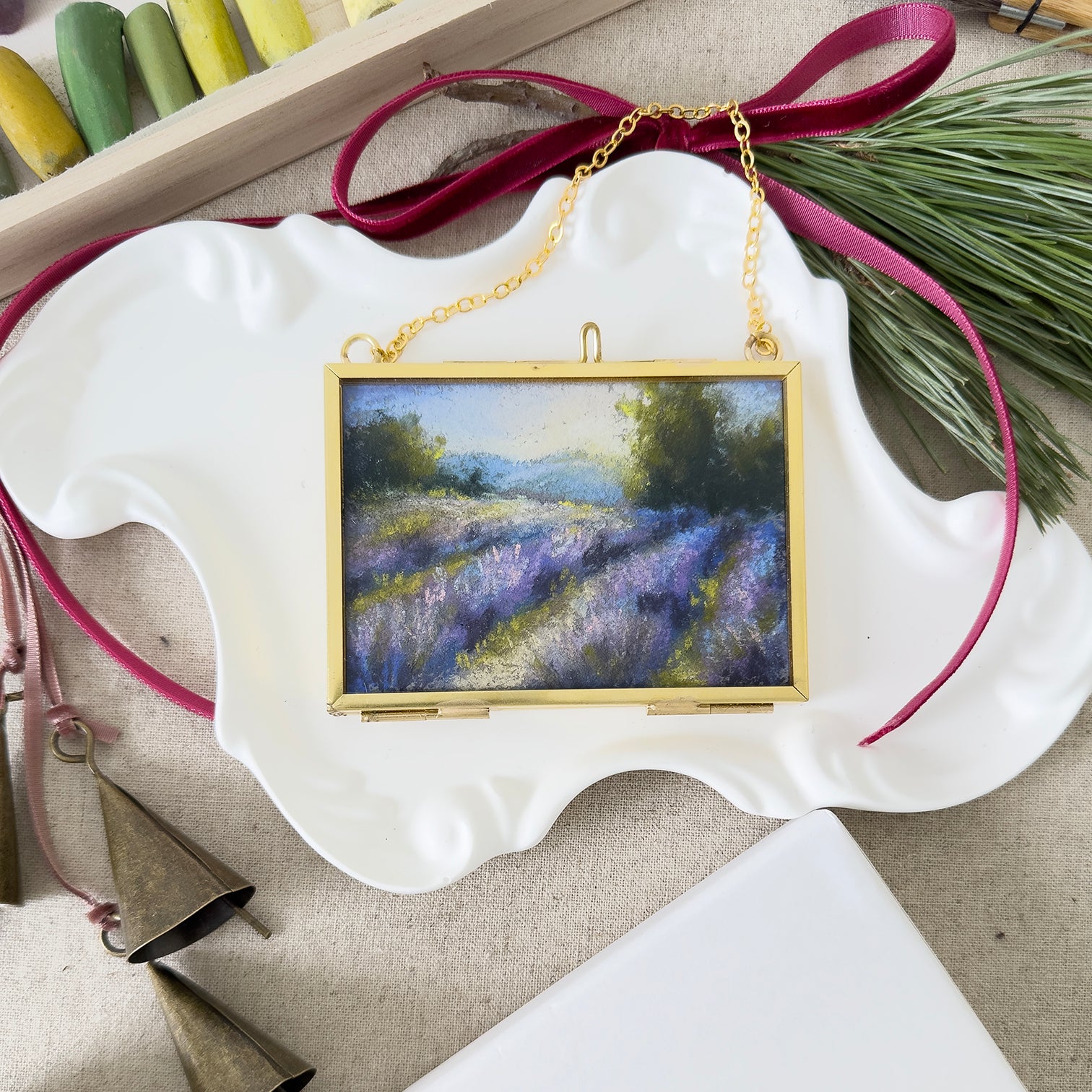 Pastel Ornament No. 10