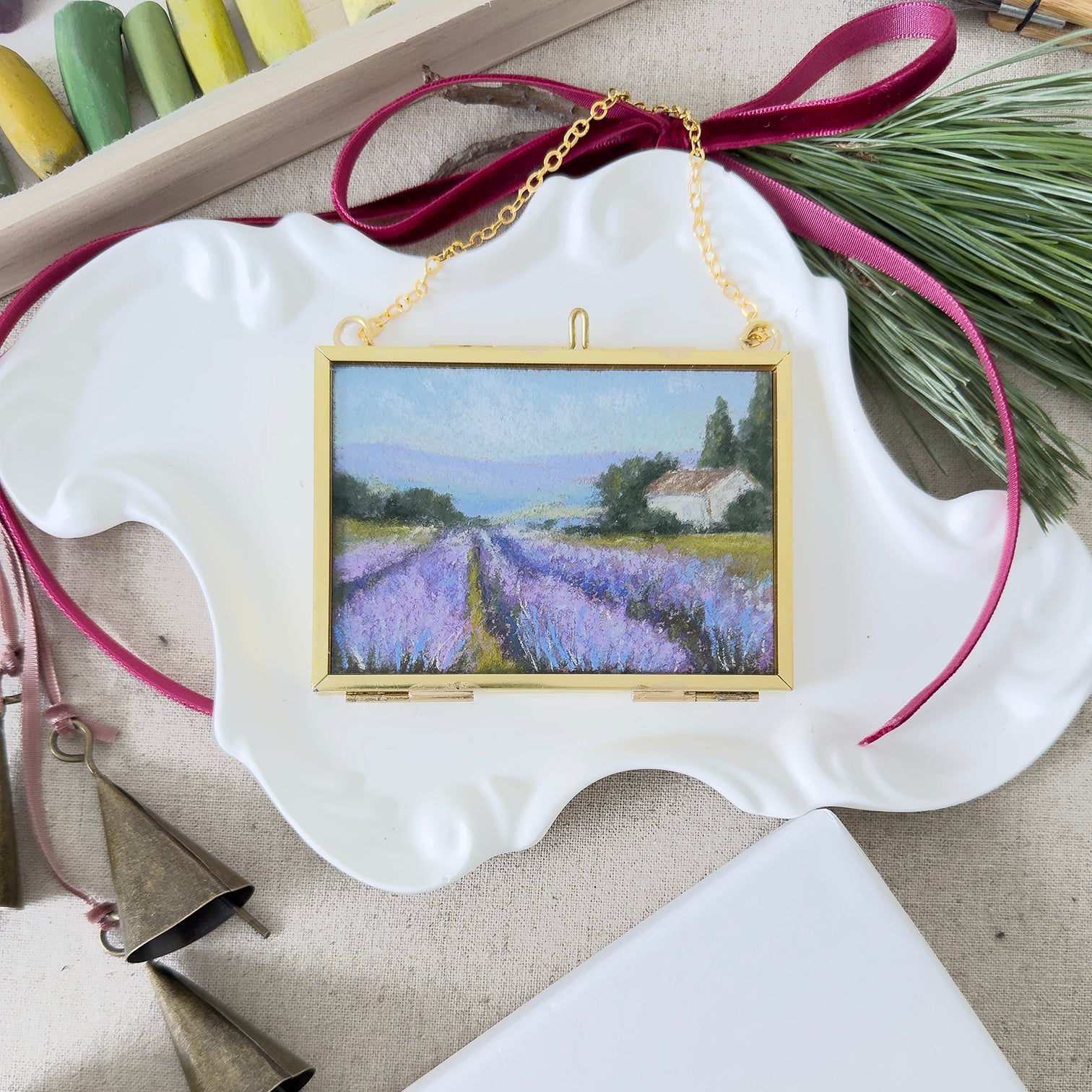 Pastel Ornament No. 12