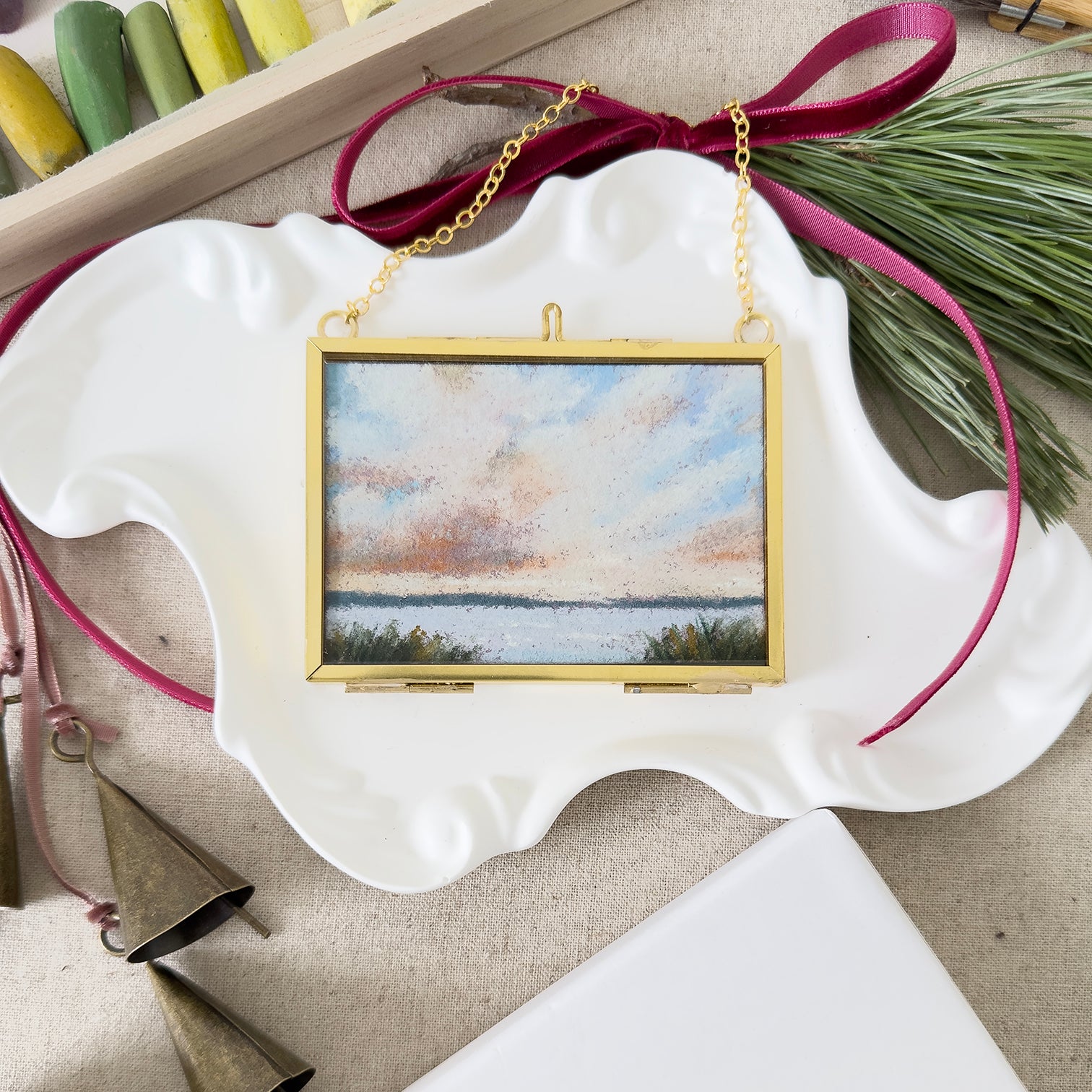 Pastel Ornament No. 11