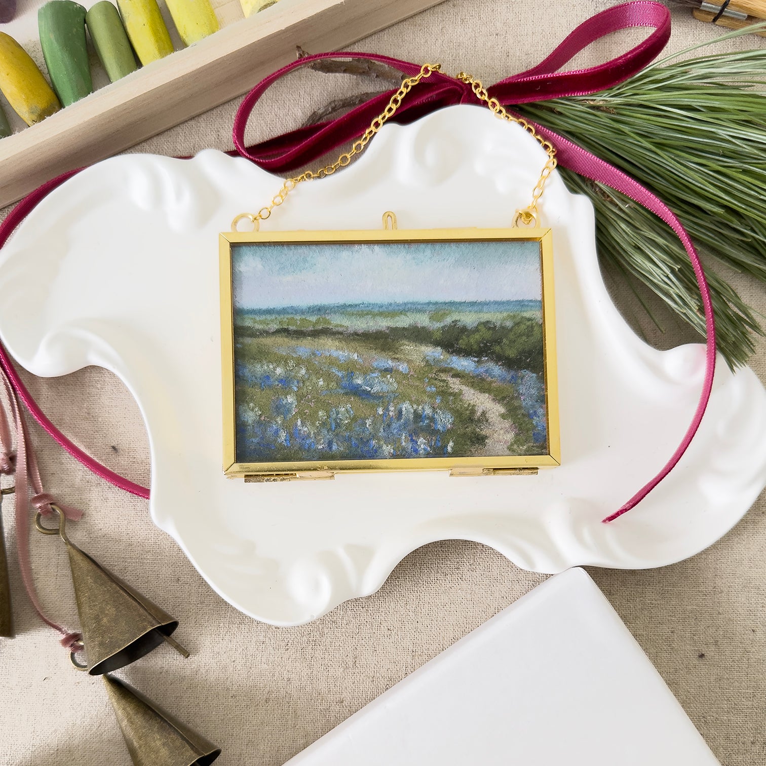 Pastel Ornament No. 9