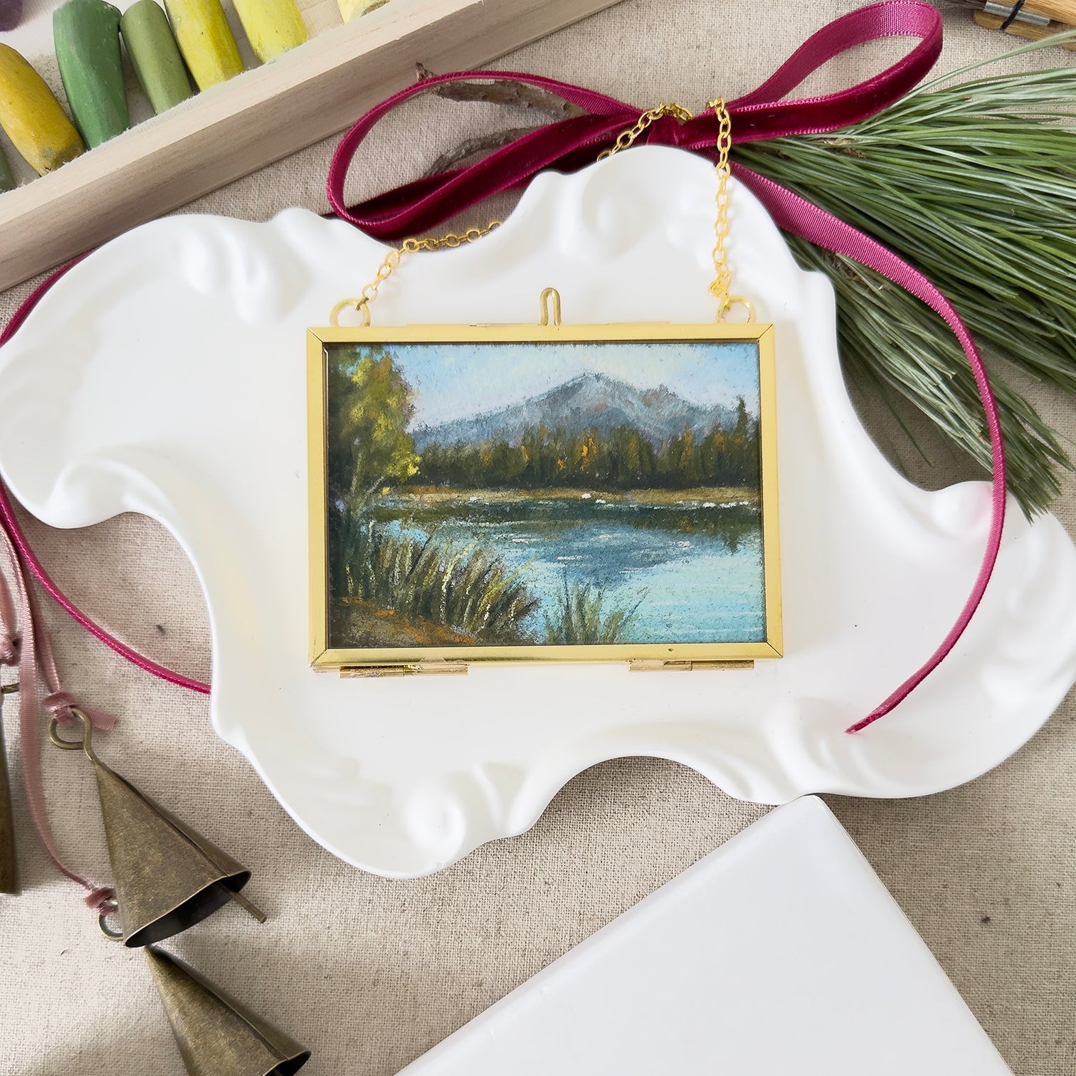 Pastel Ornament No. 7