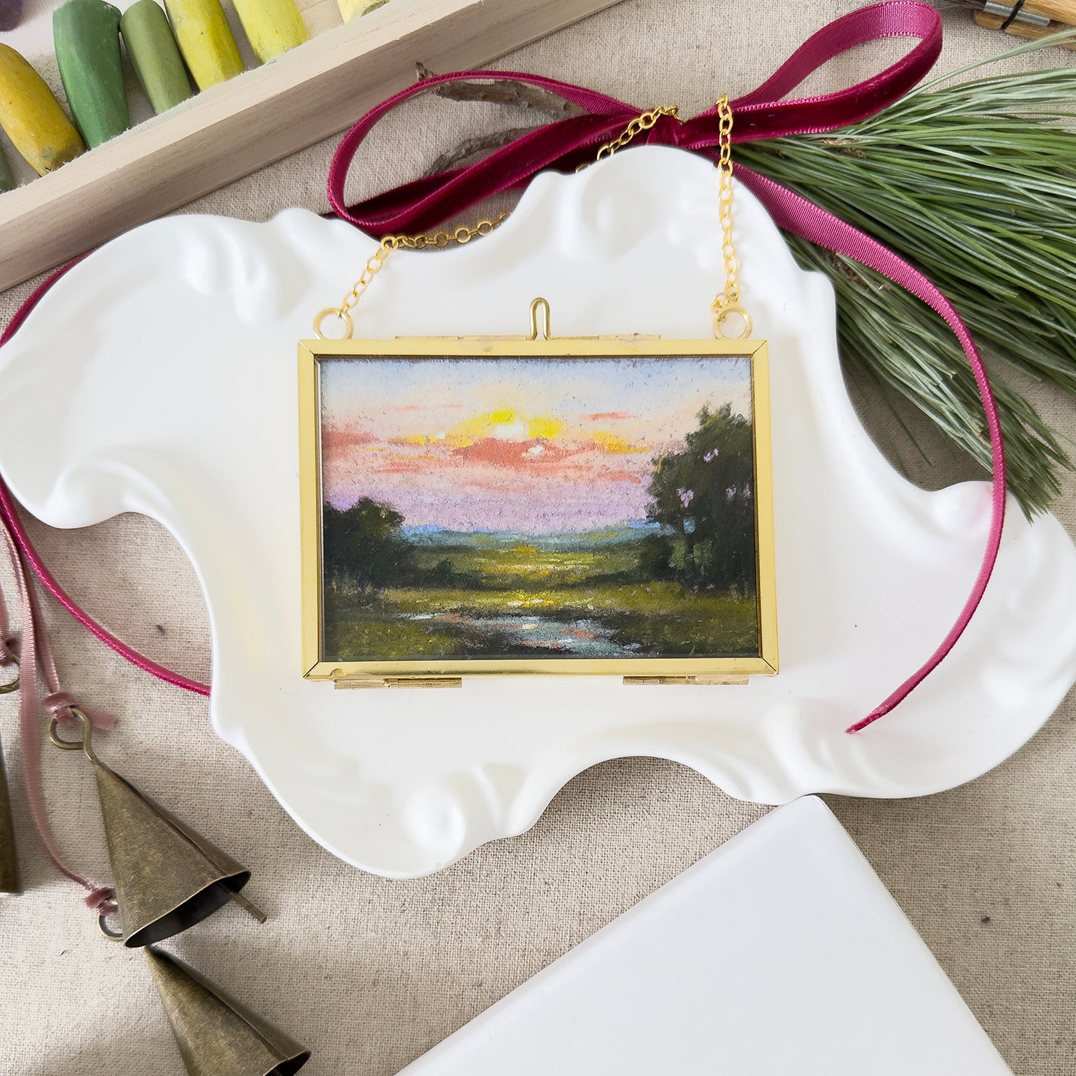 Pastel Ornament No. 6