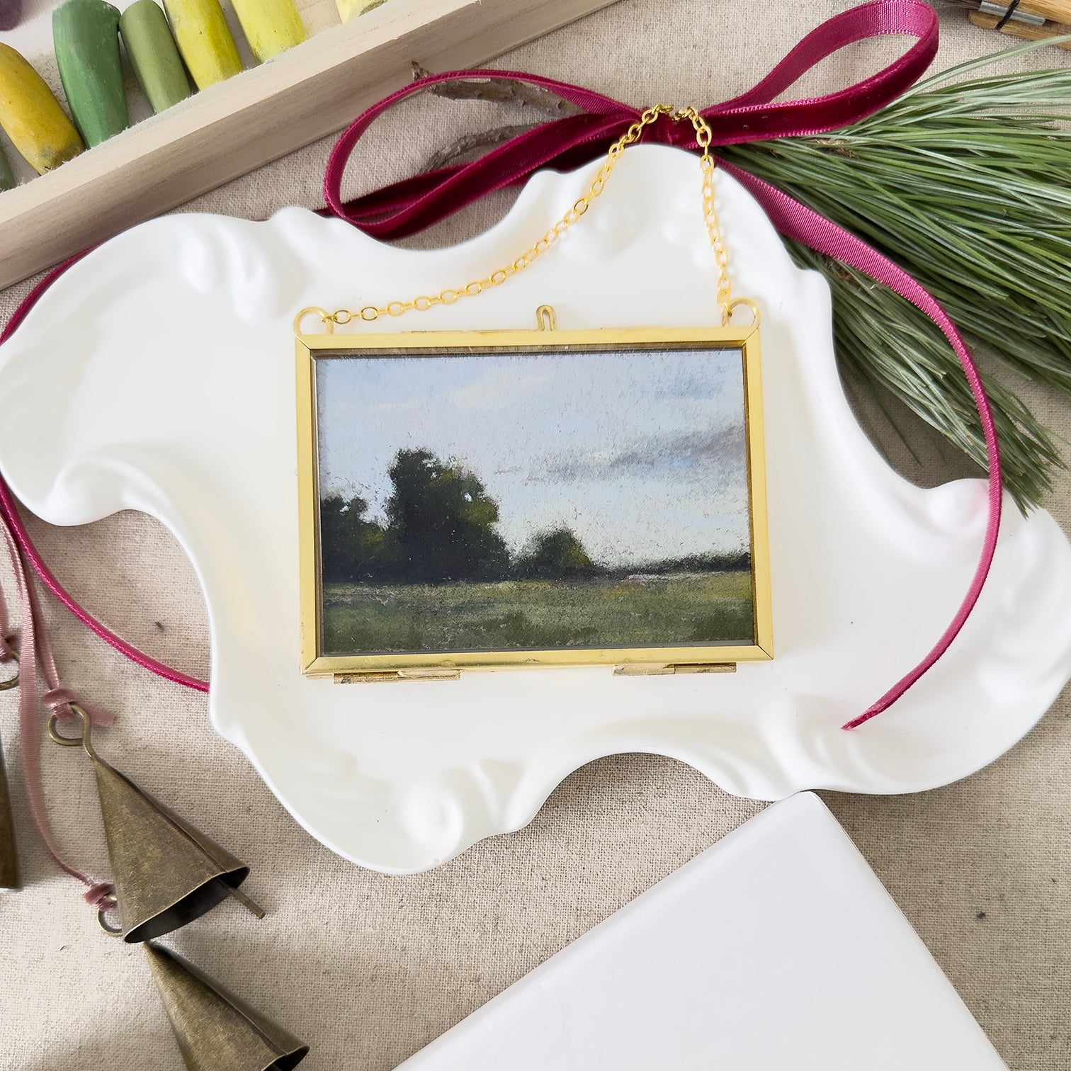 Pastel Ornament No. 5