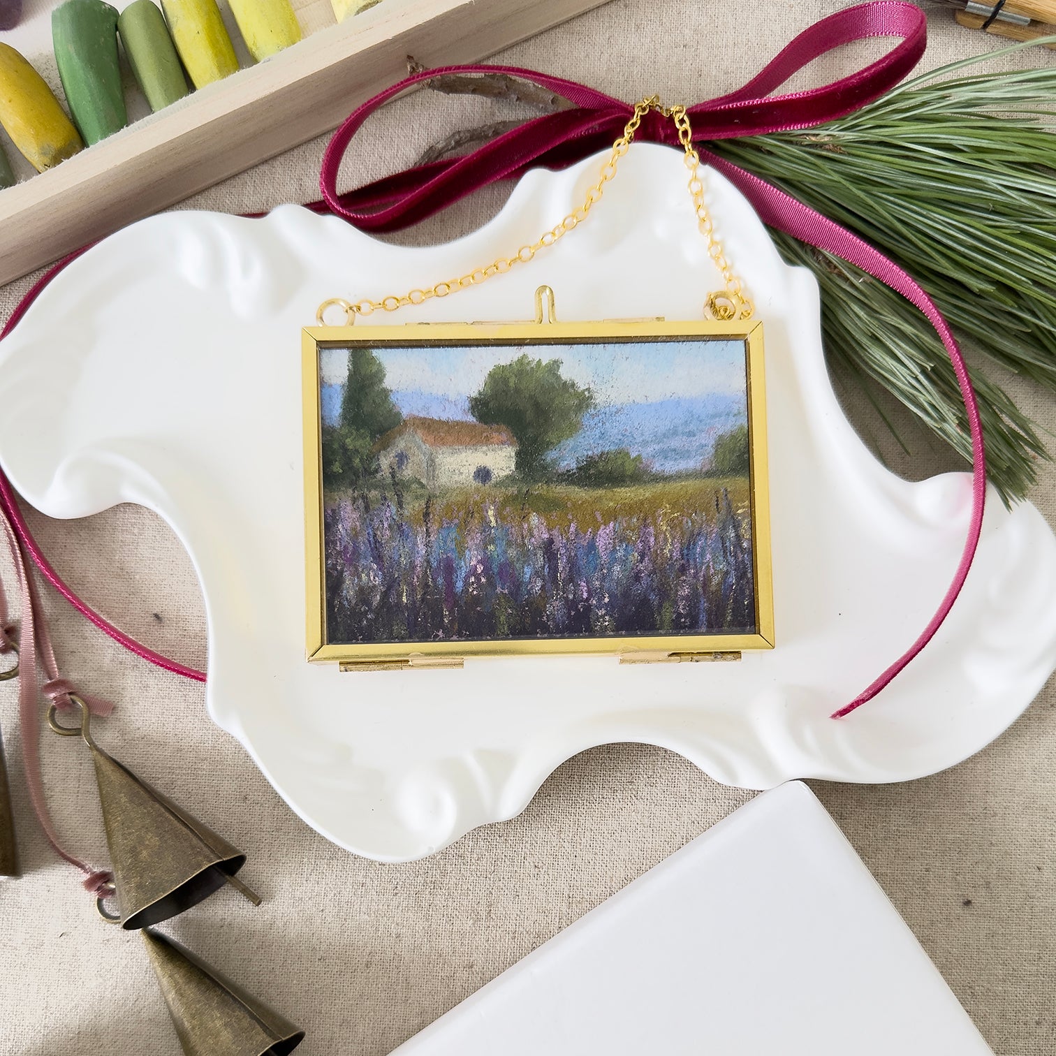 Pastel Ornament No. 4