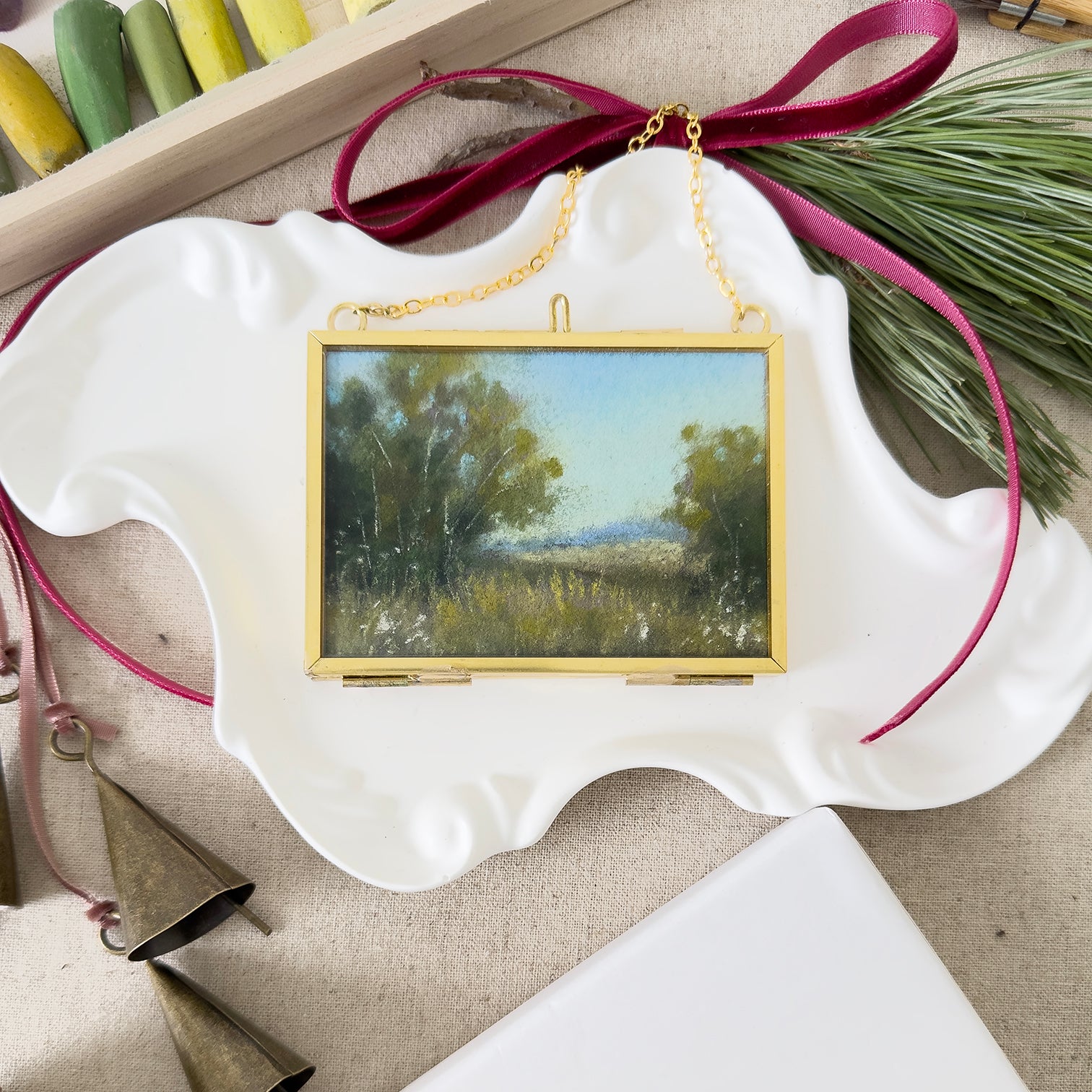 Pastel Ornament No. 2