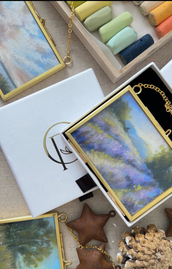 Pastel Ornament No. 8