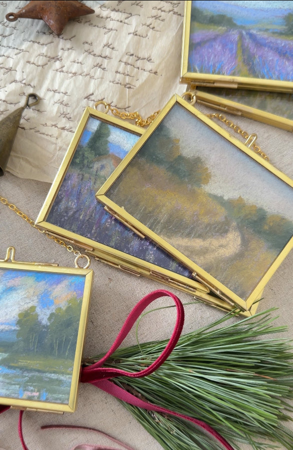 Pastel Ornament No. 8